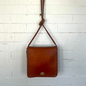 Coach COMPACT POUCH in BRITISH TAN # 9620